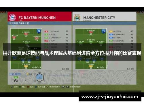 提升欧洲足球技能与战术理解从基础到进阶全方位提升你的比赛表现